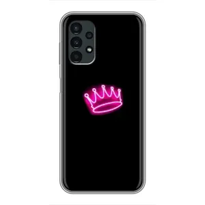 Чохол з Короною Samsung Galaxy A13 (4G) - (AlphaPrint) (Яскрава корона)