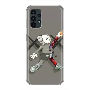 Чехлы для Samsung Galaxy A13 (5G) - Bearbrick Louis Vuitton (PREMIUMPrint) (Беарбрик Джордан)