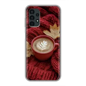 Чохол з унікальним дизайном 'Осінь з кавою' для Samsung Galaxy A13 (5G) (Кава на ковдрі)