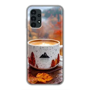 Чохол з унікальним дизайном 'Осінь з кавою' для Samsung Galaxy A13 (5G) (Кава на природі)