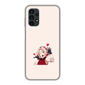 Чехлы Персонажи Аниме Наруто для Samsung Galaxy A13 (5G) (AlphaPrint) (Лайк Сакура)