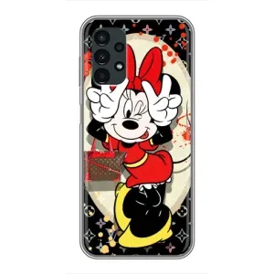 Чехол Disney Mouse Samsung Galaxy A13 (5G) (PREMIUMPrint) (Минни peace)