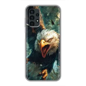 Чехол с картинкой «Хищники» для Samsung Galaxy A13 (5G) (Орел в полете)