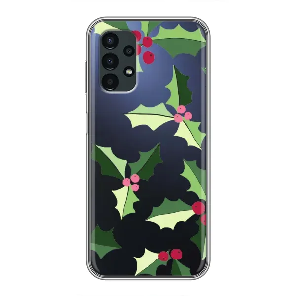 Чохол з принтом «Різдвяний фон» для Samsung Galaxy A13 (5G)