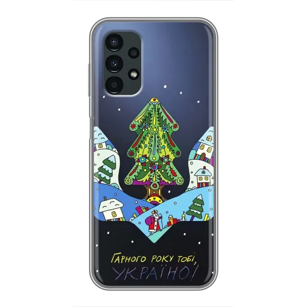 Чохол з принтом «Різдвяний герб» для Samsung Galaxy A13 (5G)