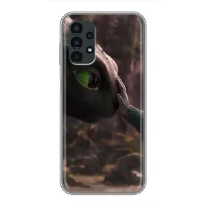 Чехол как приручить дракона на Samsung Galaxy A13 (5G) (Сцена с драконом)