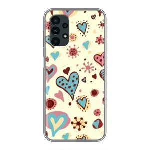 Чехлы для любимой на Самсунг Галаксі А13 (5G) (VPrint) (Сердечки)