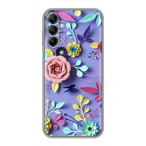 Чехол с принтом «Цветочный дизайн» для Samsung Galaxy A14 5G