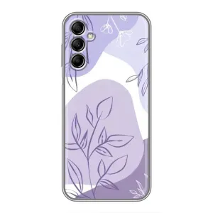 Чохол з принтом «Фіолетове листя абстракція» для Samsung Galaxy A14 5G
