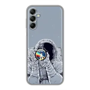 Чехол NASA для Samsung Galaxy A14 5G (AlphaPrint) (Космонавт фото)