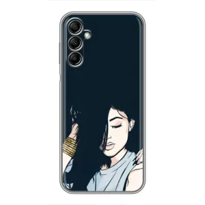 Чехол с печатью для Samsung Galaxy A14 5G - (Мода) (AlphaPrint) (Красивая девочка)