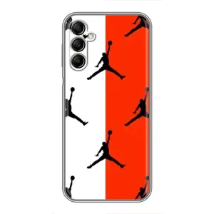 Чехлы для Samsung Galaxy A14 5G - с картинкой JORDAN (AlphaPrint) (Лого Джордан)