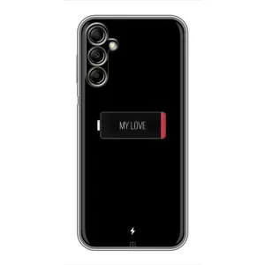 Чехлы для любимой на Самсунг А14 5G (VPrint) (Love battery)