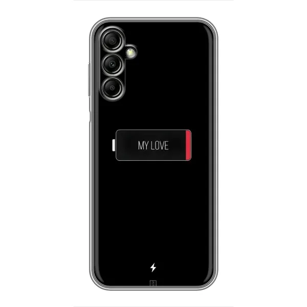 Чохол з принтом «Love battery» для Samsung Galaxy A14 5G