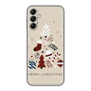 Рождественские Чехлы для Samsung Galaxy A14 5G (VPrint) (Merry Christmas)