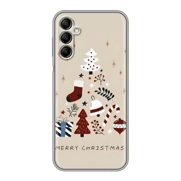 Чехол с принтом «Merry Christmas» для Samsung Galaxy A14 5G