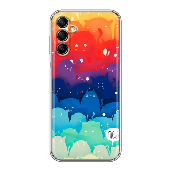 Чехол с принтом «Mew» для Samsung Galaxy A14 5G