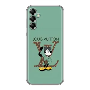 Чехлы Луи Витон для Samsung Galaxy A14 5G (AlphaPrint - LOUIS VUITTON) (Микки Маус LV)