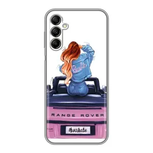 Чехол с печатью для Samsung Galaxy A14 5G - (Мода) (AlphaPrint) (На машине)