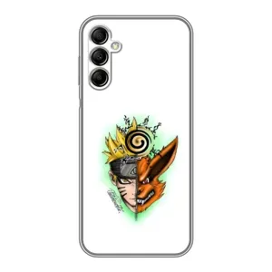 Naruto Anime Чехлы для Самсунг А14 5G (AlphaPrint) (Наруто Курама)