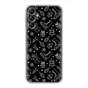 Новогодние, Праздничные Чехлы для Samsung Galaxy A14 5G - 2024 год (Новогодний фон)