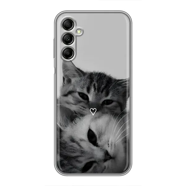 Чехол с принтом «Пара котов» для Samsung Galaxy A14 5G