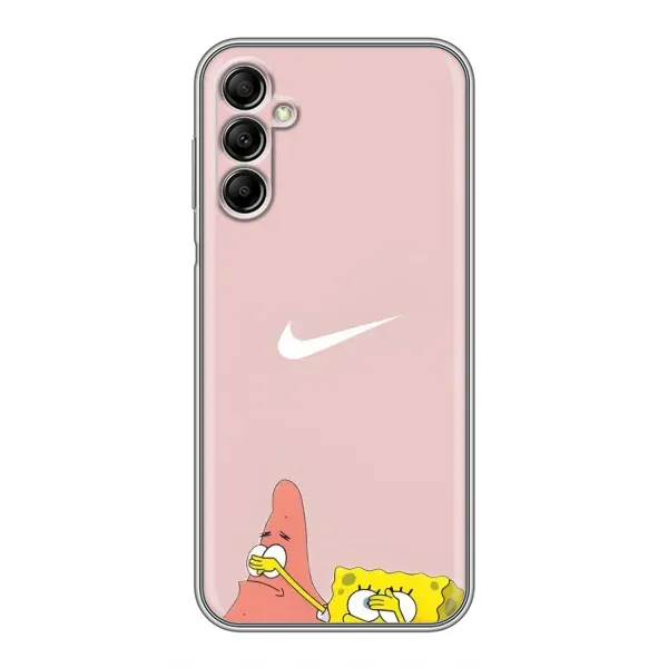 Чехол с принтом «Патрик и Губка» для Samsung Galaxy A14 5G