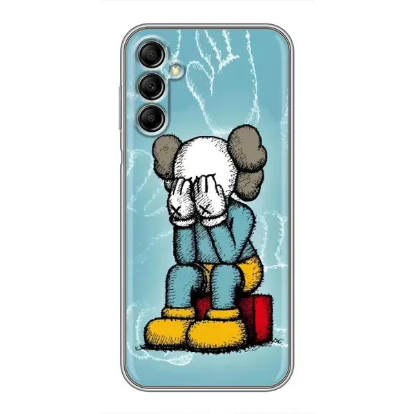 Чехол с принтом «Плач Bearbrick» для Samsung Galaxy A14 5G Чехол с принтом «Плач Bearbrick» для Samsung Galaxy A14 5G
