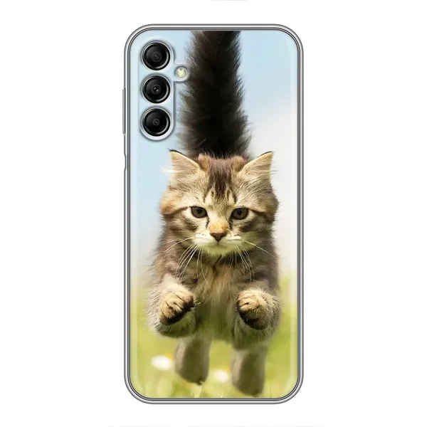 Чохол з принтом «Прижок кота» для Samsung Galaxy A14 5G Чохол з принтом «Прижок кота» для Samsung Galaxy A14 5G