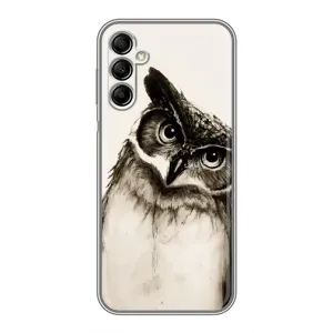 Чехол с птицами на Samsung Galaxy A14 5G (VPrint) (Сова)