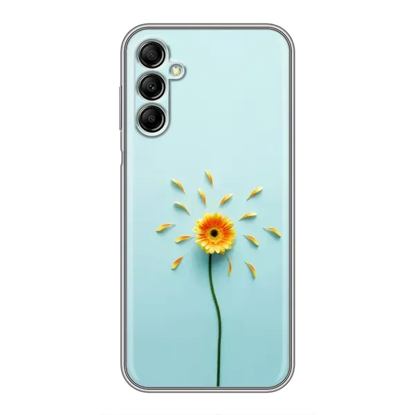 Чехол с принтом «Желтый цветок» для Samsung Galaxy A14 5G