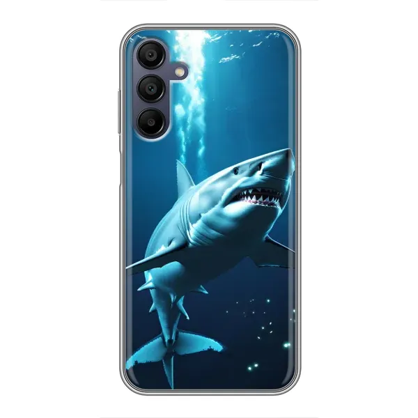 Чохол з принтом «Акула під водою» для Samsung Galaxy A15 (A155)