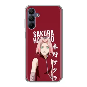 Чехлы Персонажи Аниме Наруто для Samsung Galaxy A15 (A155) (AlphaPrint) (Аниме Сакура)