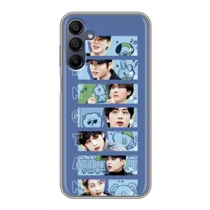Чехлы BTS для Samsung Galaxy A15 (A155) (AlphaPrint) (Bangtan)