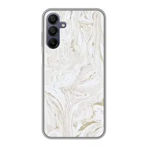 Мраморный чехол на Samsung Galaxy A15 (A155) (VPrint) (Белый мрамор)