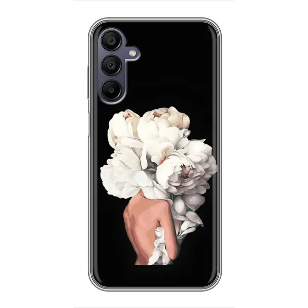Чохол з принтом «Білі квіти» для Samsung Galaxy A15 (A155) Чохол з принтом «Білі квіти» для Samsung Galaxy A15 (A155)