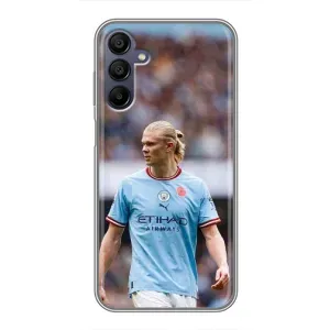 Чехлы с футболистом Ерлинг Холанд для Samsung Galaxy A15 (A155) (AlphaPrint) (Эрлинг Холанд)
