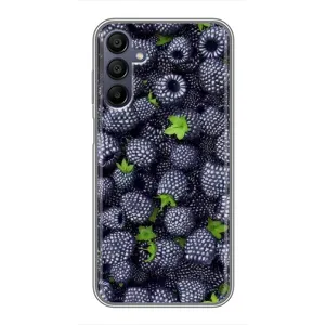 Чехлы с Фруктами для Samsung Galaxy A15 (A155) (VPrint) (Ежевика)