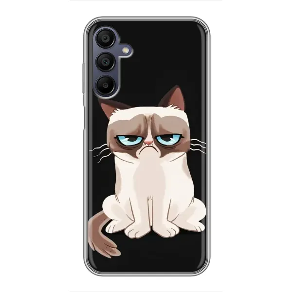Чехол с принтом «Грустный кот» для Samsung Galaxy A15 (A155) Чехол с принтом «Грустный кот» для Samsung Galaxy A15 (A155)