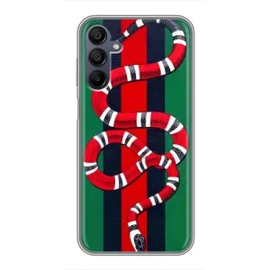 Чохли  GUCCI для Samsung Galaxy A15 (A155) (AlphaPrint) (Gucci змія)