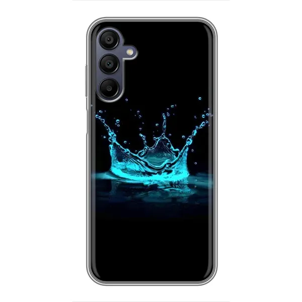 Чехол с принтом «Капля короны» для Samsung Galaxy A15 (A155)