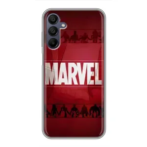 Чехол МАРВЕЛ для Самсунг Гелекси А15 (AlphaPrint) (MARVEL)