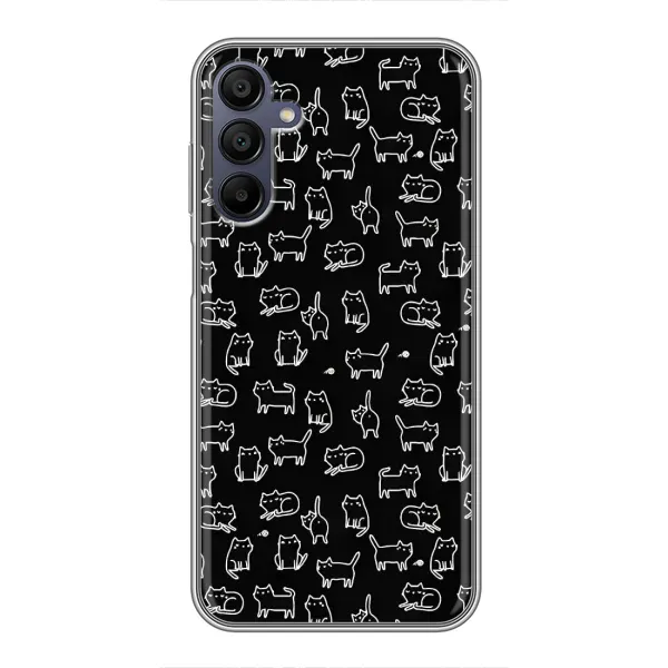 Чехол с принтом «Меленькие котики» для Samsung Galaxy A15 (A155) Чехол с принтом «Меленькие котики» для Samsung Galaxy A15 (A155)
