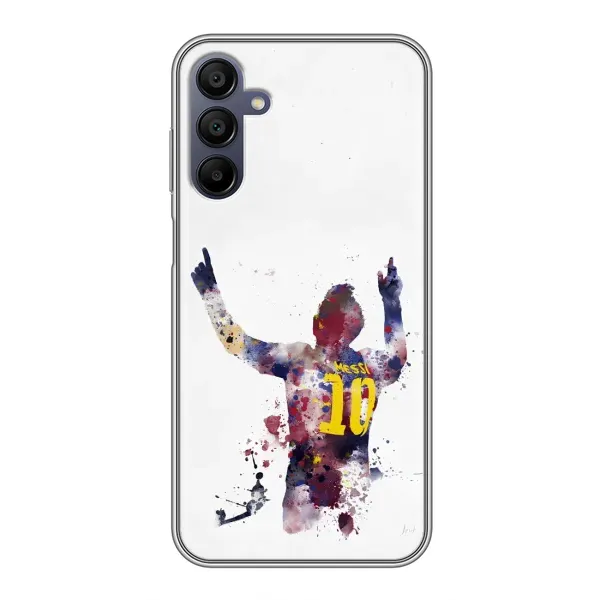 Чехол с принтом «Messi Barca» для Samsung Galaxy A15 (A155)