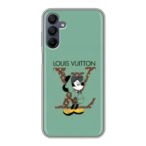 Чехлы Луи Витон для Samsung Galaxy A15 (A155) (AlphaPrint - LOUIS VUITTON) (Микки Маус LV)