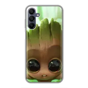 Чехол МАРВЕЛ для Самсунг Гелекси А15 (AlphaPrint) (Милый Грут)
