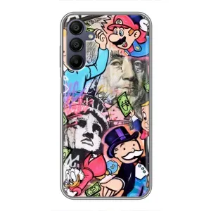 Чехлы с крутыми принтами для Samsung Galaxy A15 (A155) - (PREMIUMPrint) (Monopoly man)