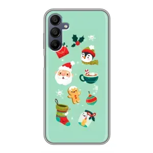 Новогодние Чехлы для Самсунг Гелекси А15 (VPrint) (Настроение НГ)