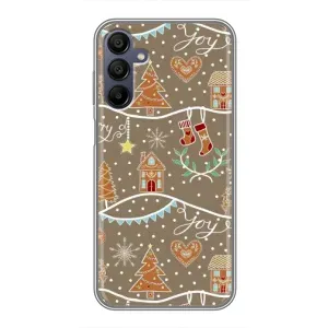 Новогодние, Праздничные Чехлы для Samsung Galaxy A15 (A155) - 2024 год (Новогодние пряники)