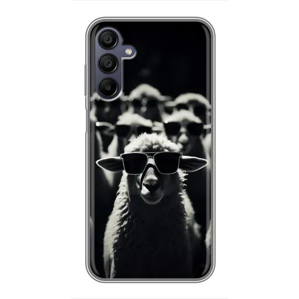Чехол с принтом «Овечка в очках» для Samsung Galaxy A15 (A155) Чехол с принтом «Овечка в очках» для Samsung Galaxy A15 (A155)